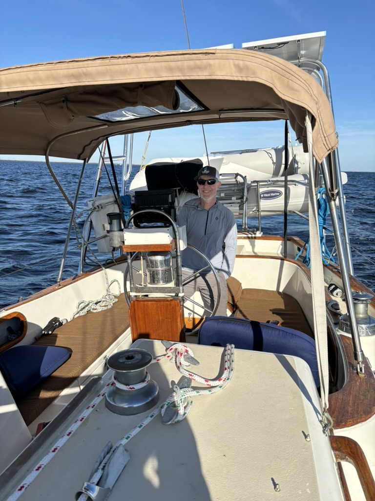 Reverie is in the water! 19 Reverie is in the water!